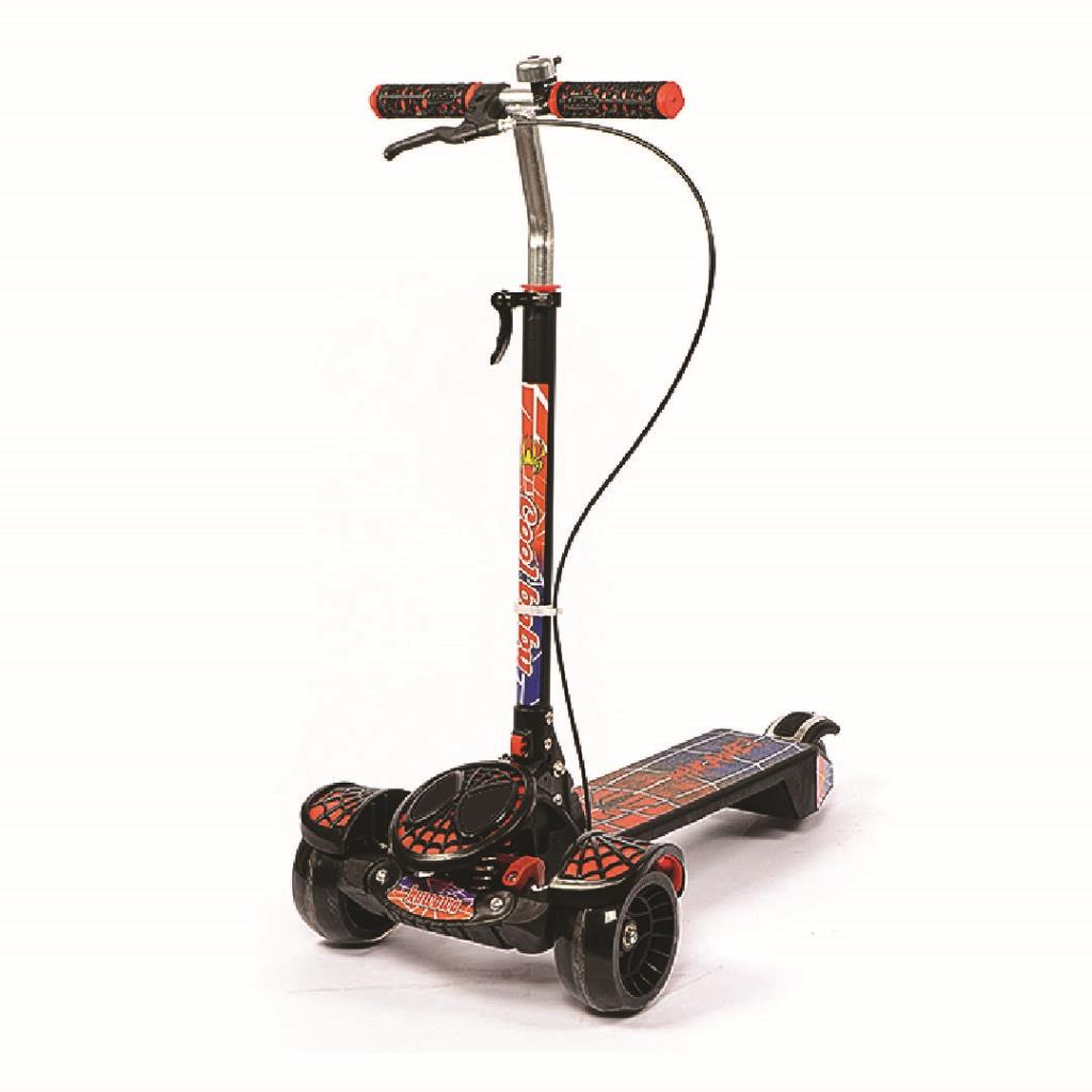 سكوتر أطفال ثلاثي العجلات بإضاءة LED